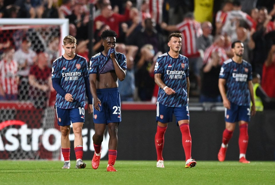 Arsenal endured a miserable start to their campaign against Brentford