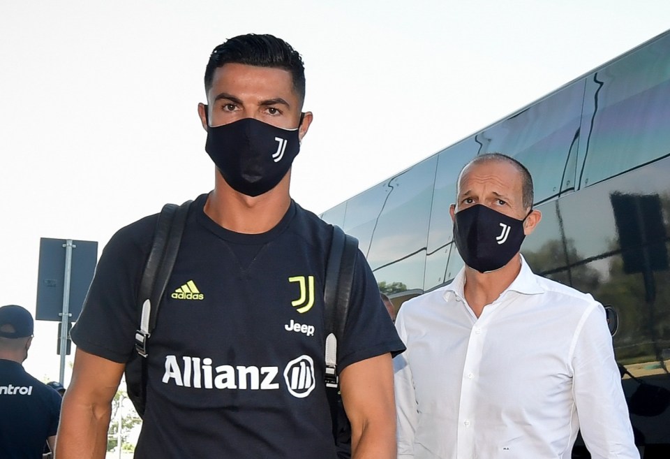 Cristiano Ronaldo has told Massimiliano Allegri of his plans to leave Juventus