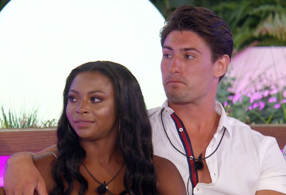 The former Love Island star was coupled up with Samira on the hit show in 2018