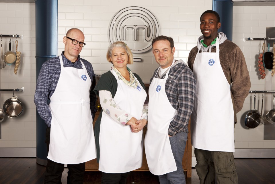 Ade Edmondson (left) won Celebrity MasterChef in 2013