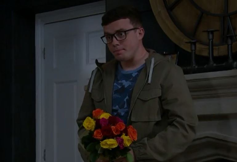 Vinny brought Liv flowers