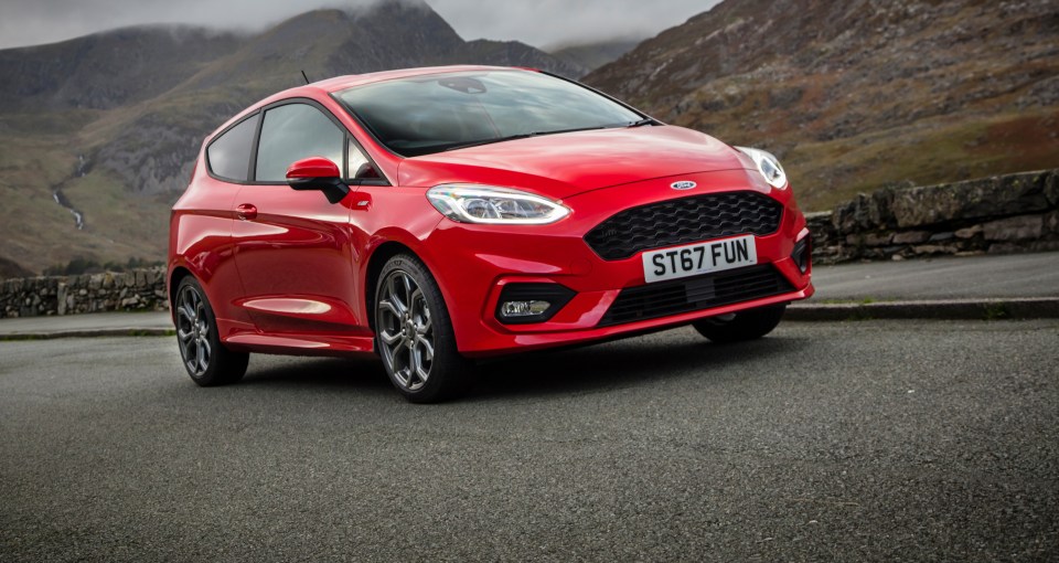 Fiesta prices vary dependent on colour and model