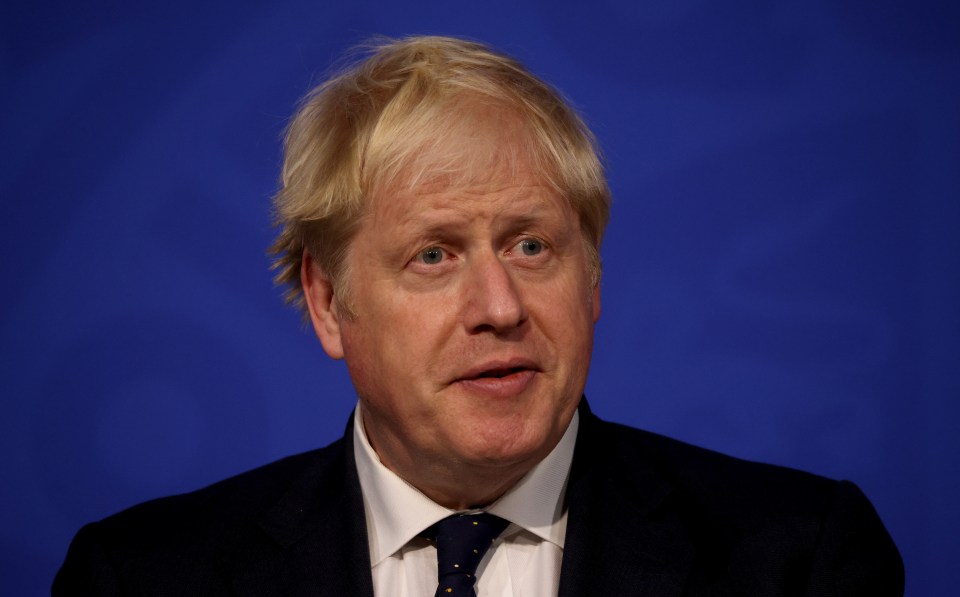 Boris Johnson addressed the rapper's claims at a press conference this afternoon