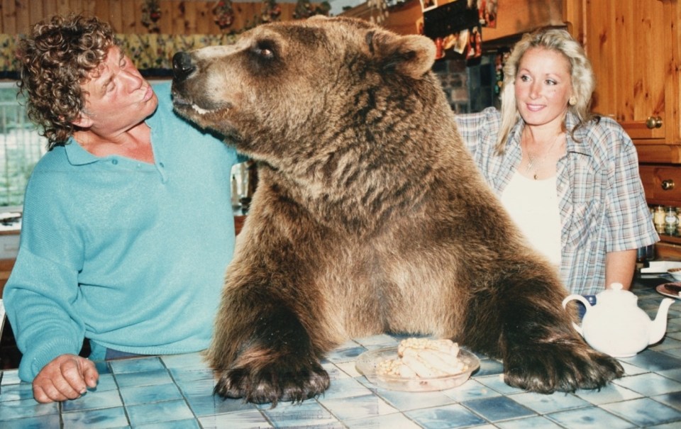 Hercules the grizzly bear starred in Octopussy and TV adverts - and even met world leaders