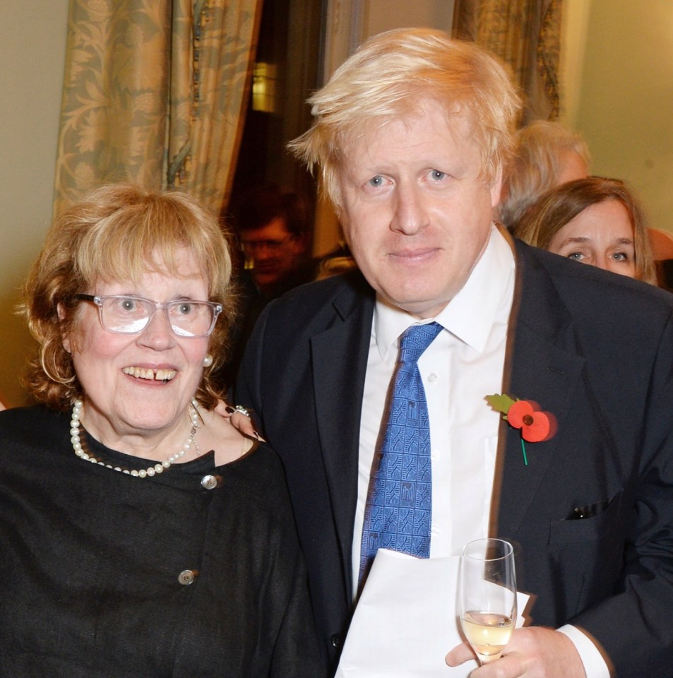 Boris Johnson’s mother Charlotte Johnson Wahl