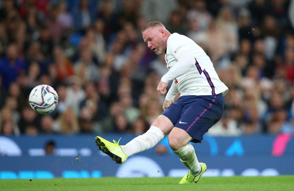 Wayne Rooney was in action for England who were beaten 3-0 by their opponents at the Etihad