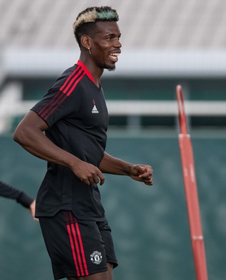 Paul Pogba trained as Man Utd look to continue their good start to the Premier League season