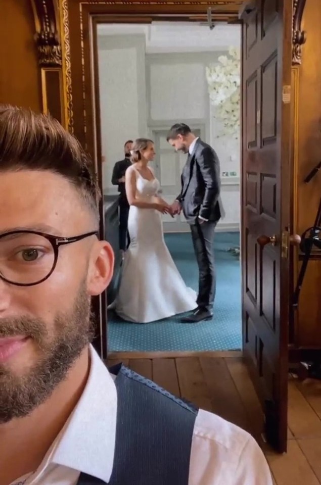 The happy couple were captures on Instagram by their friend Jake Quickenden