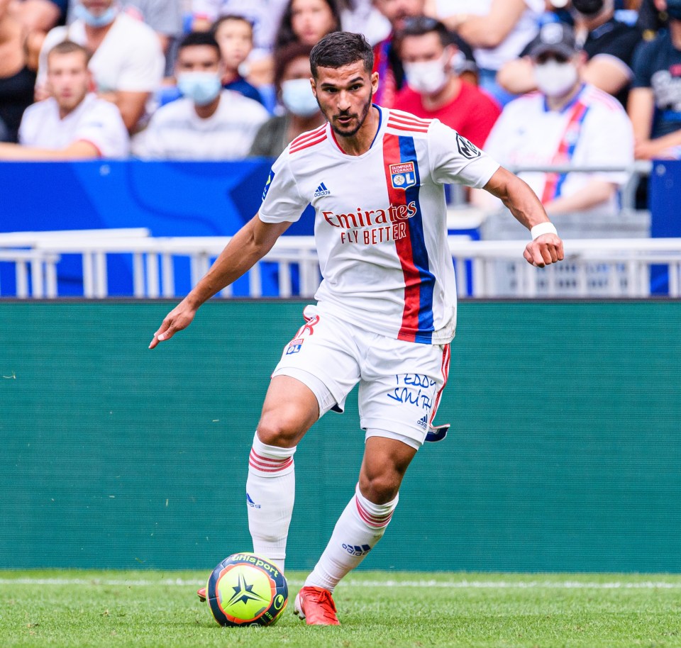 Aouar has picked up two assists in five league games for Lyon this term