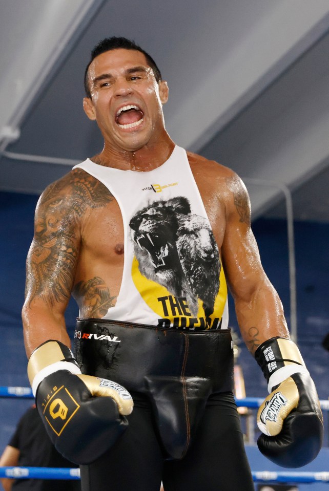 UFC legend Vitor Belfort is scheduled to fight the reurning Evander Holyfield