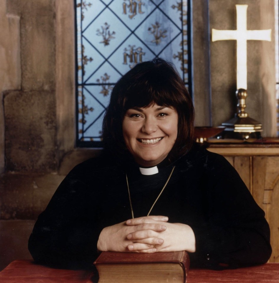 The BBC has been slammed for slapping a warning on The Vicar of Dibley