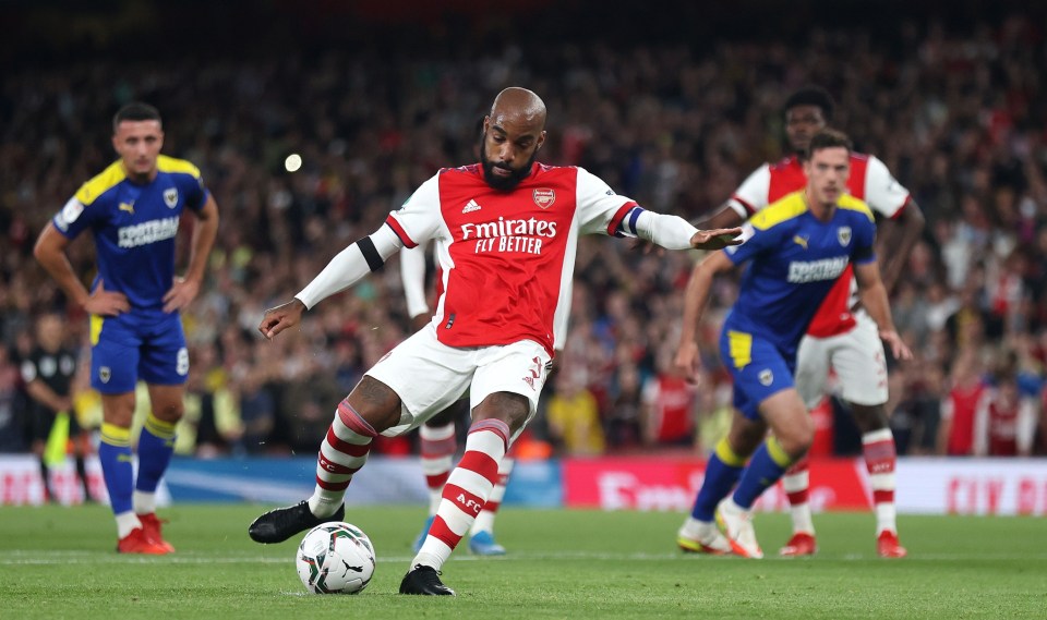 Arsenal striker Alexandre Lacazette is reportedly attracting interest from Barcelona