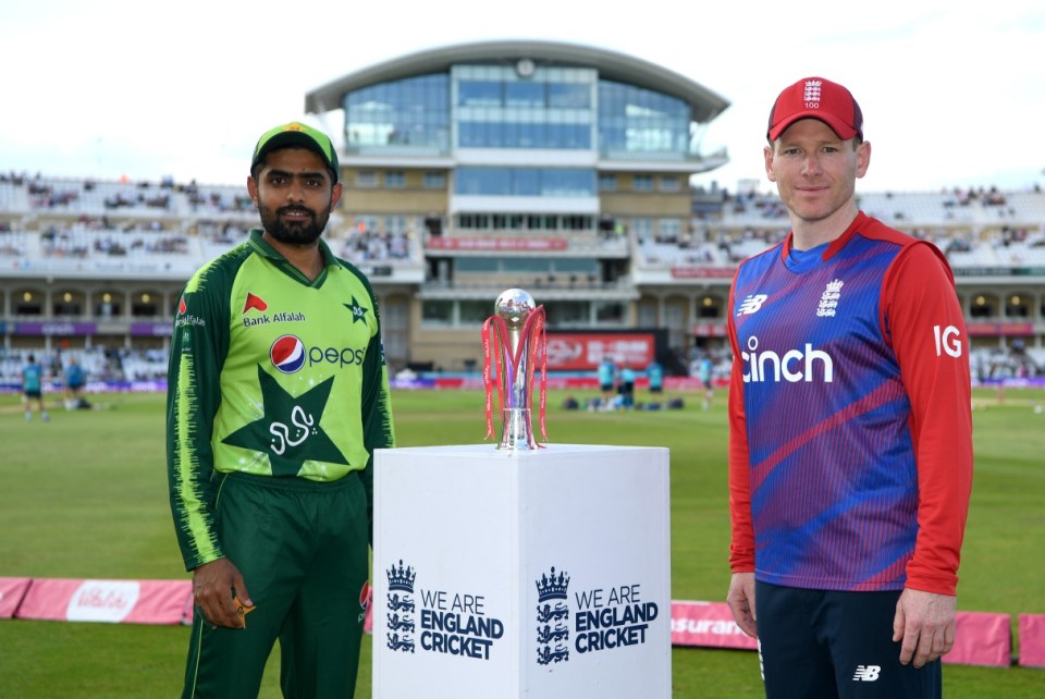 Pakistan visited England for a three-game T20 series in July