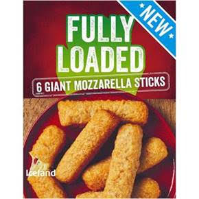 Iceland's new fully loaded mozzarella sticks are just £3