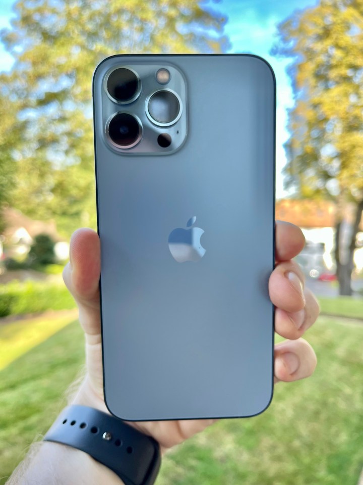 The iPhone 13 Pro Max is huge and very impressive