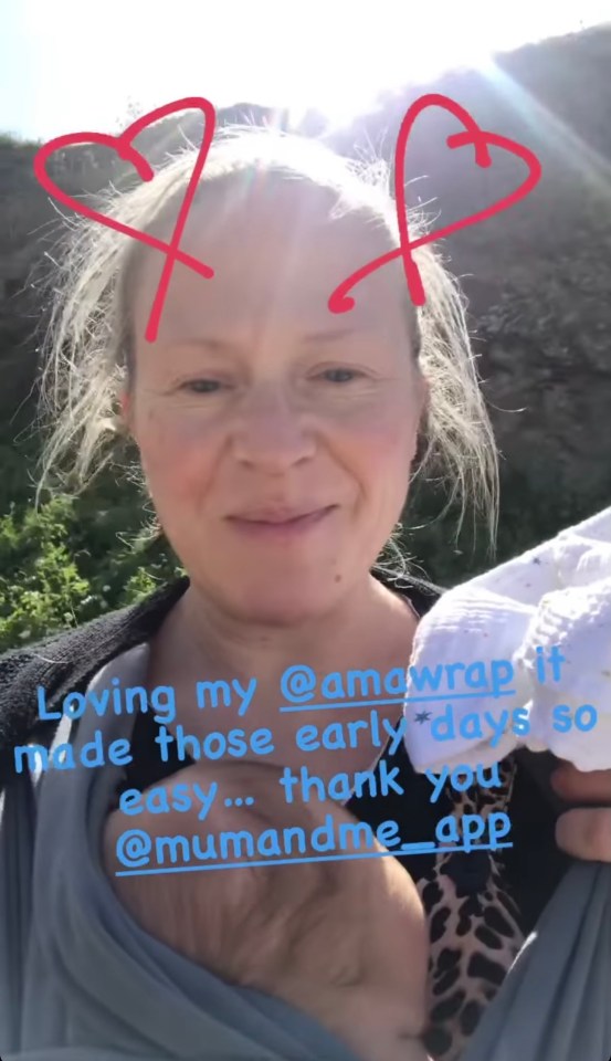 EastEnders star Kellie Bright shared a sweet video with her baby son Rudy on Instagram today