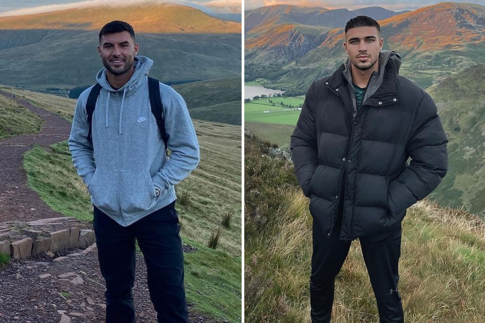 Spot the difference between Liam and Tommy on their countryside breaks