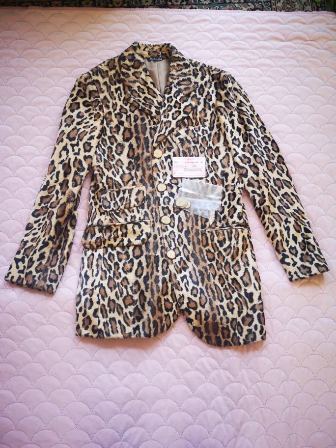 A Moschino jacket she got for £8 which sells for up to £500