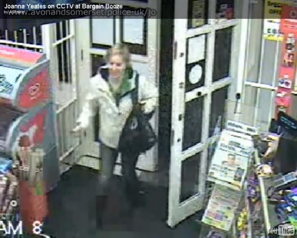 Joanna’s last known moments, including picking up a pizza and cider, were captured on CCTV