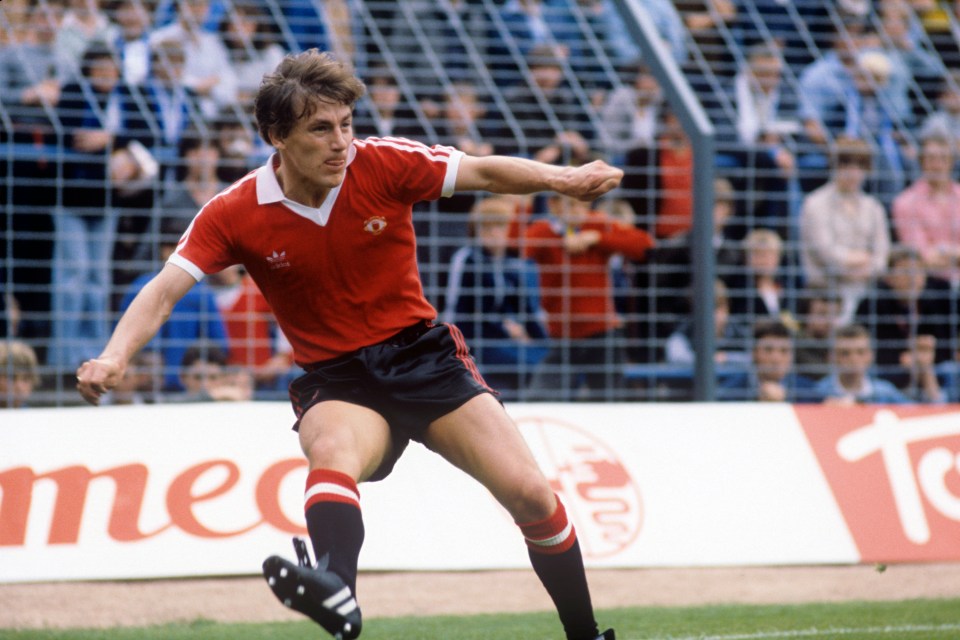 Steve Coppell was a speedy winger who gave the opposition nightmares