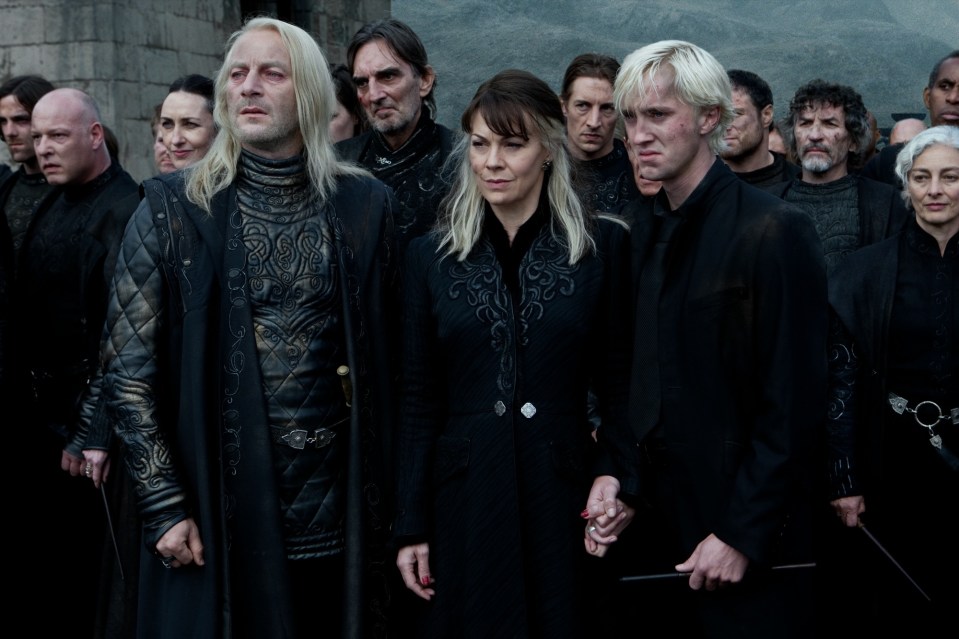 The powerful Malfoy family