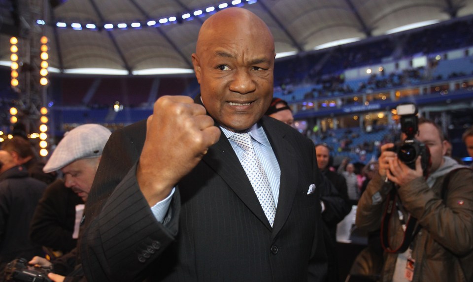 Heavyweight great George Foreman questioned Joshua's identity in the ring