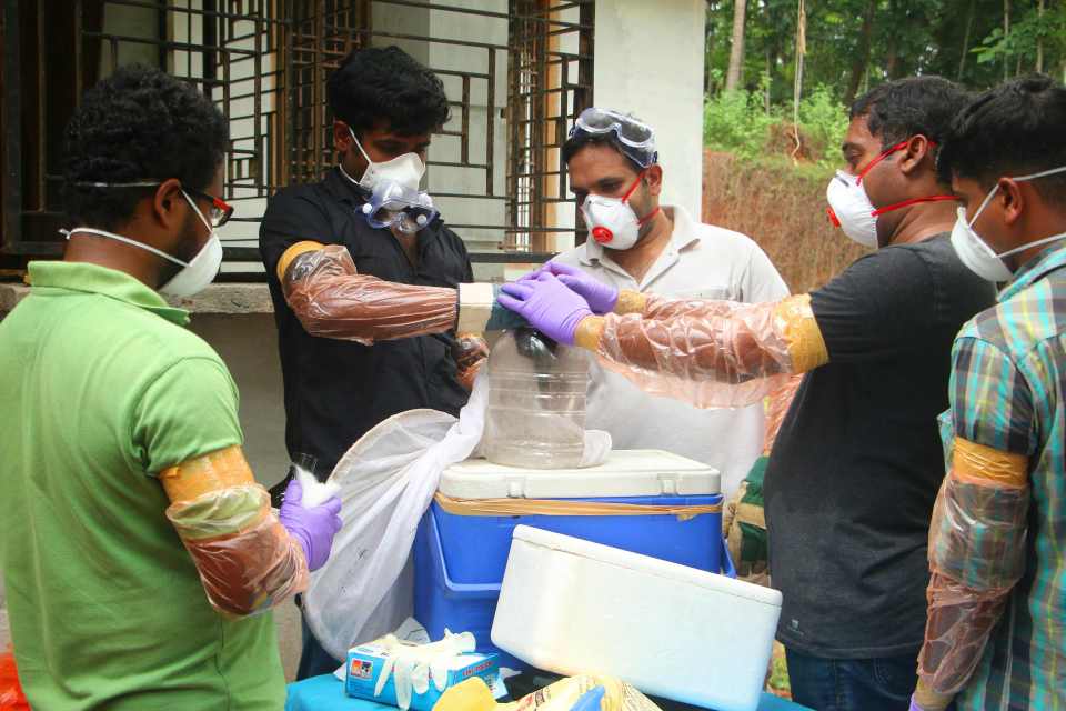 Health officials say two nurses who came into contact with the sick boy are showing symptoms of Nipah Virus