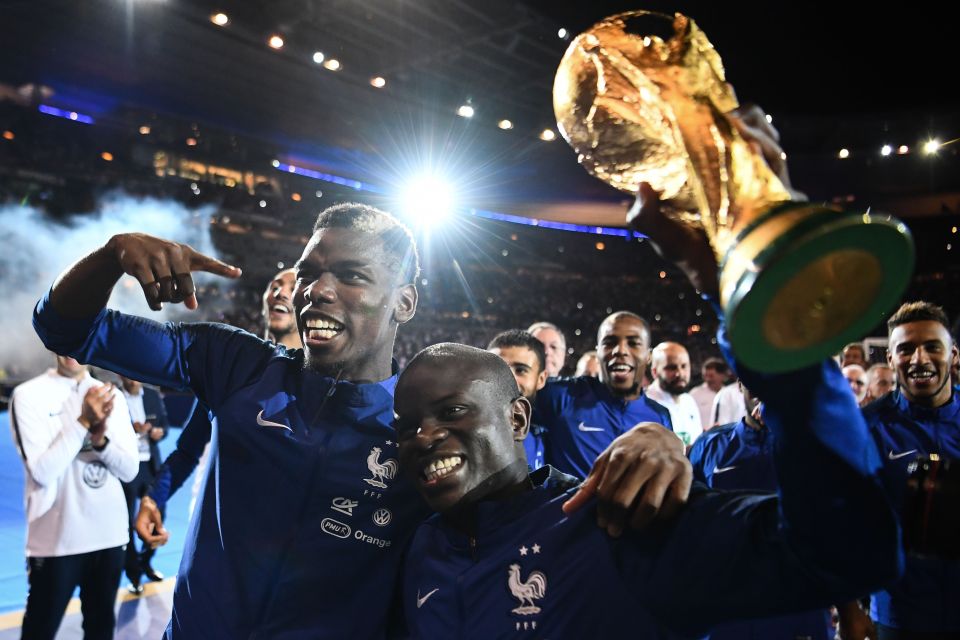 Kante had to be convinced to hold the World Cup by his peers because he was initially to shy