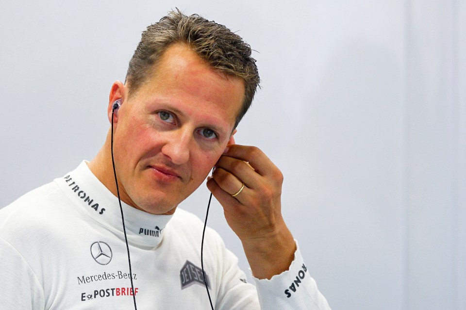 Schumacher was skiing with his son Mick when he fell and cracked his head on a boulder