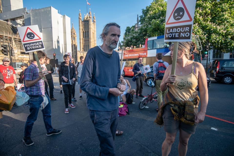 More than 100,000 motorists were held up by protesters on the M25