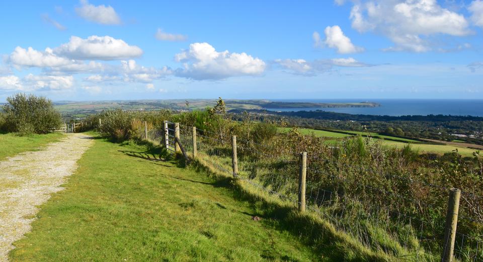 The anti-tourist graffiti was spotted in St Austell