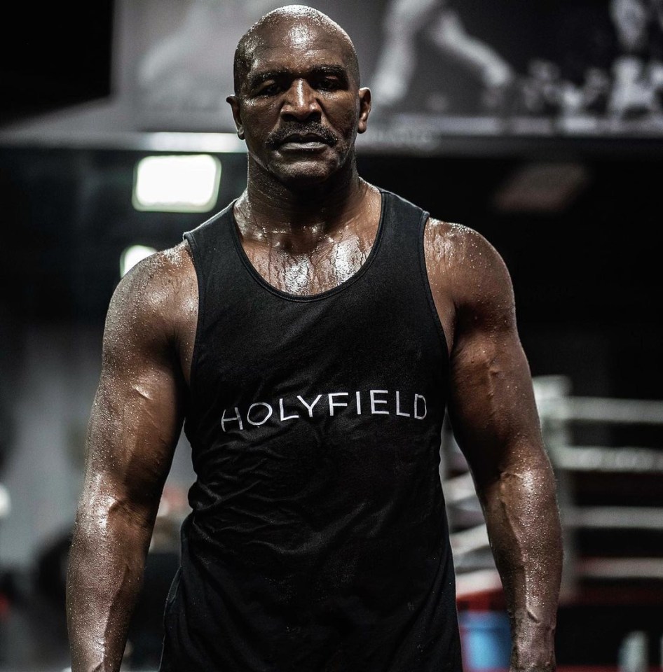 Triller are trying to get Evander Holyfield to replace him in the fight against Vitor Belfort