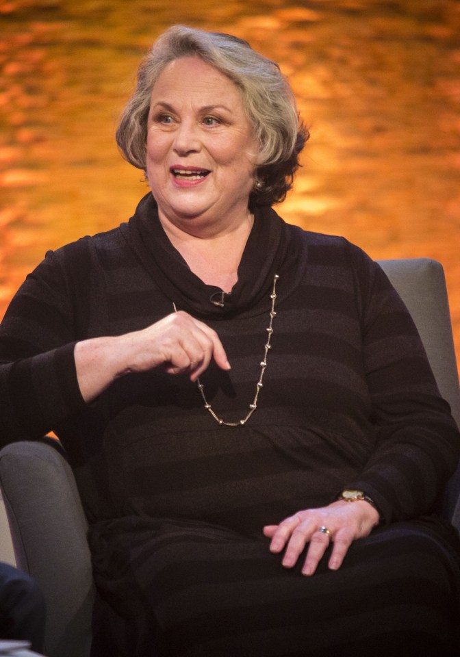 Established actress Pam Ferris played caring mum Ma Larkin in the show