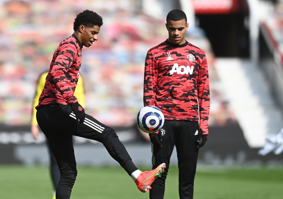 And the 21-year-old can’t wait to form a crazy link up with Rashford and Greenwood