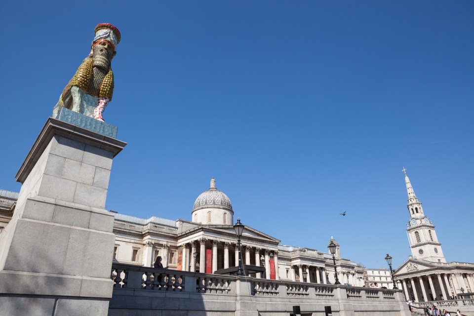 St Martin-in-the Fields in Trafalgar Square features heavily in Stephen