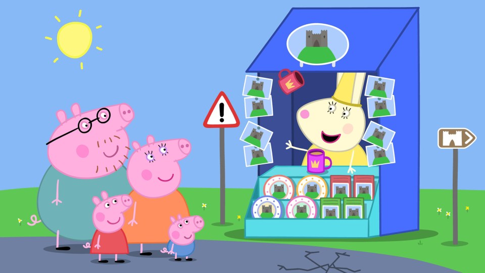 Koeman posted a video of the popular children’s TV programme Peppa Pig