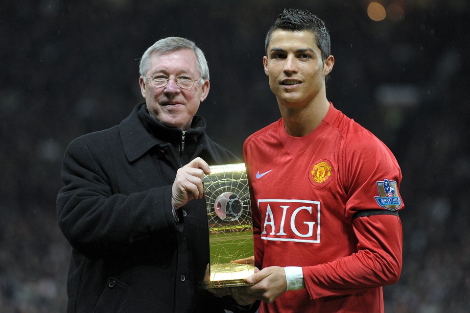 The Portuguese played under Alex Ferguson for six years, 2003-2009