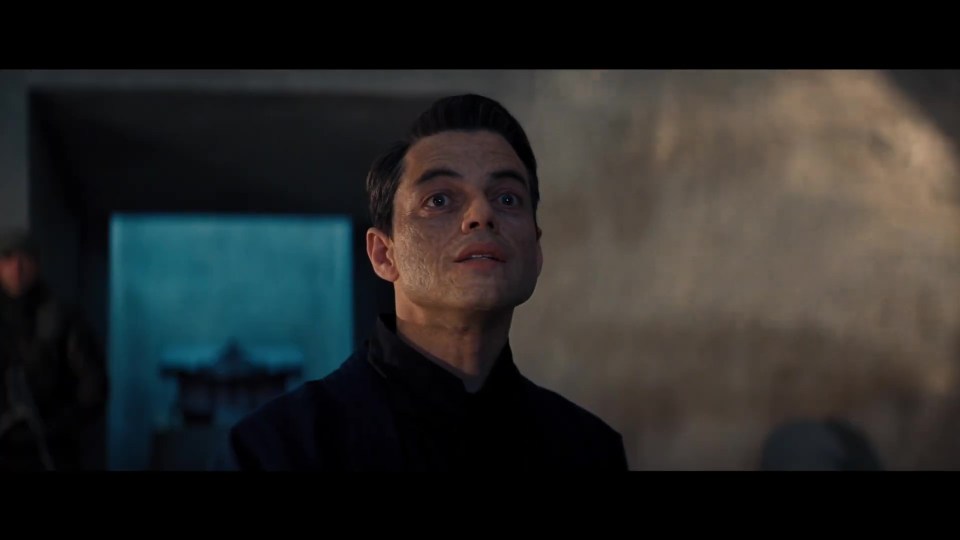 Rami Malek plays the new Bond baddie, Safin