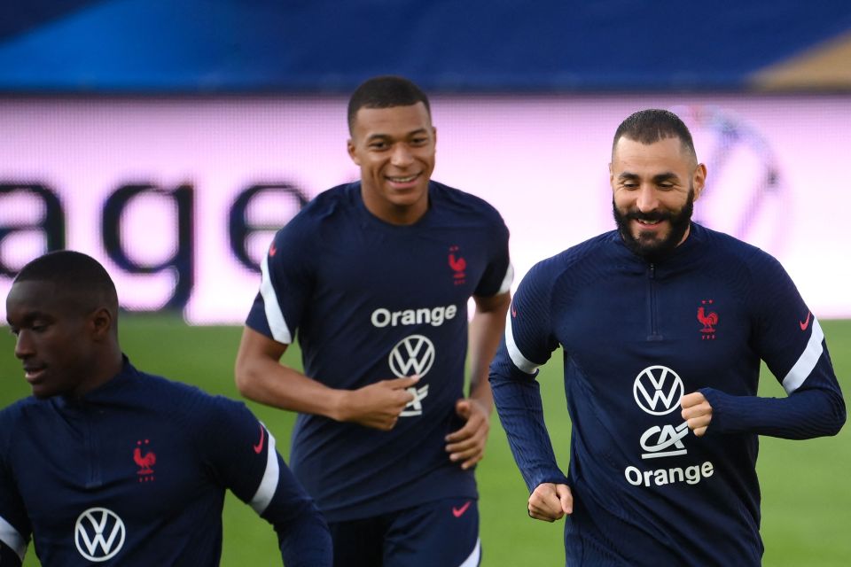 He was on international duty with Karim Benzema, who has revealed that Real Madrid want to sign Mbappe