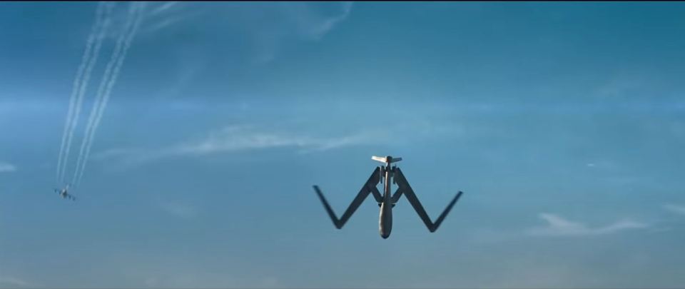 We will see Bond take to the air in an unusual hi-tech flying machine in this film