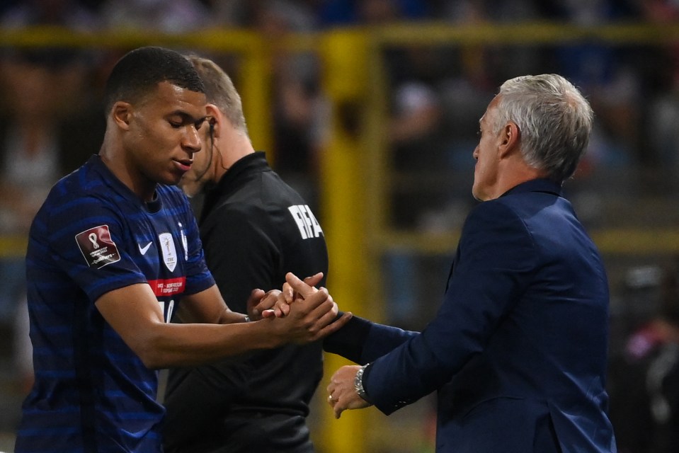 Mbappe has withdrawn from the French squad after picking up a calf injury in the 1-1 draw against Bosnia and Herzegovina