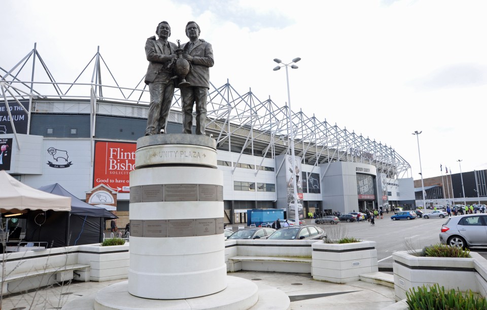 They had been attending a Christmas party at Igor's Lounge at the iPro Stadium - Derby County Football Club