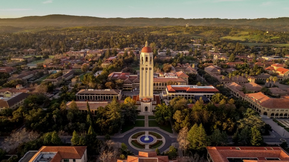 Stanford University in Stanford, California, ranked fourth on the list