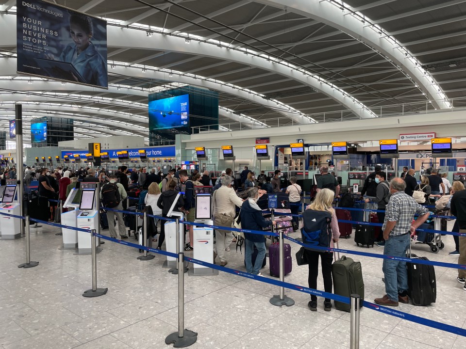 Heathrow travellers have suffered from long waits for months