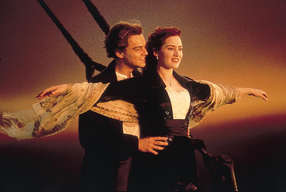 Meanwhile iconic rom-com Titanic polled highly for most-viewed movie