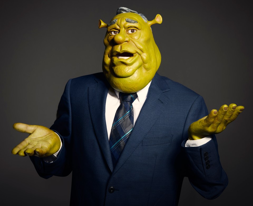 Alex Salmond as Shrek