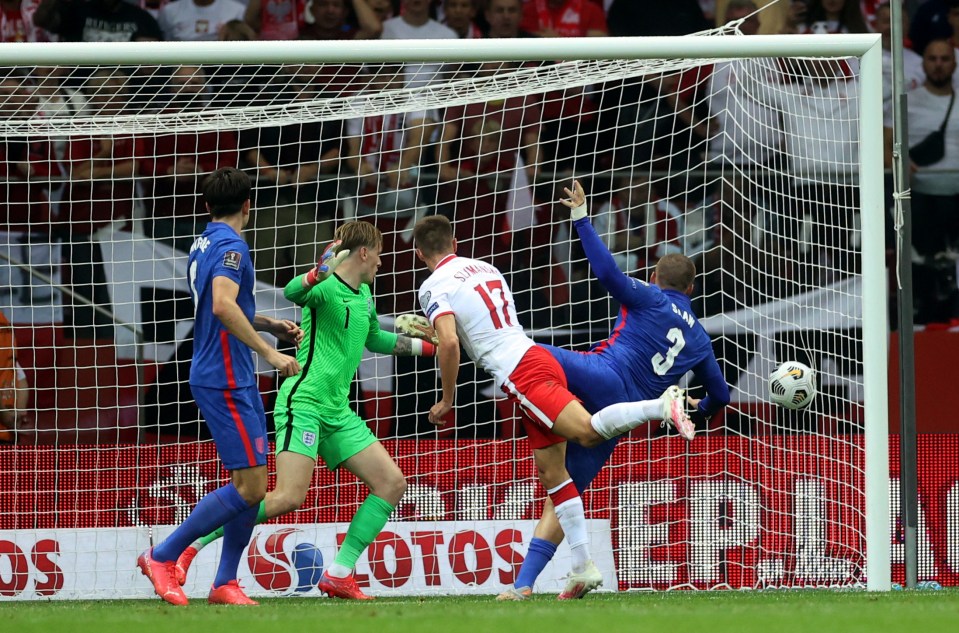 But Poland’s Damian Szymanski headed home his cross to equalise in additional time