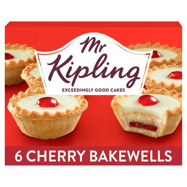 Mr. Kiplings popular bakewell tarts are half-price