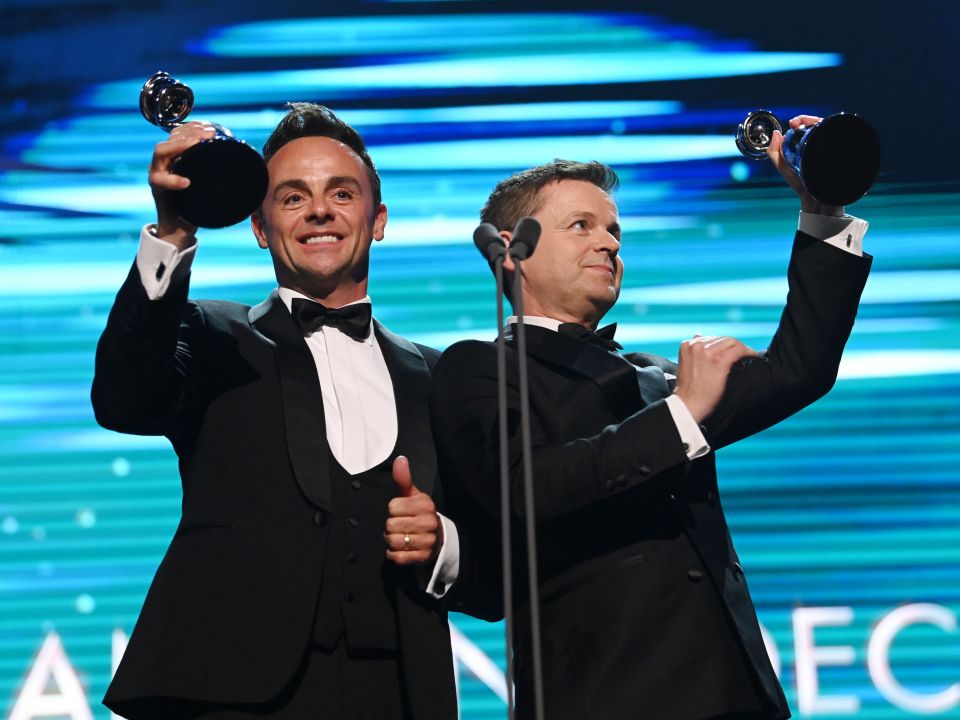 The former Good Morning Britain host lost to Ant and Dec for best presenter