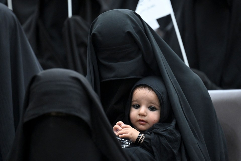 Some even brought their babies to the rally